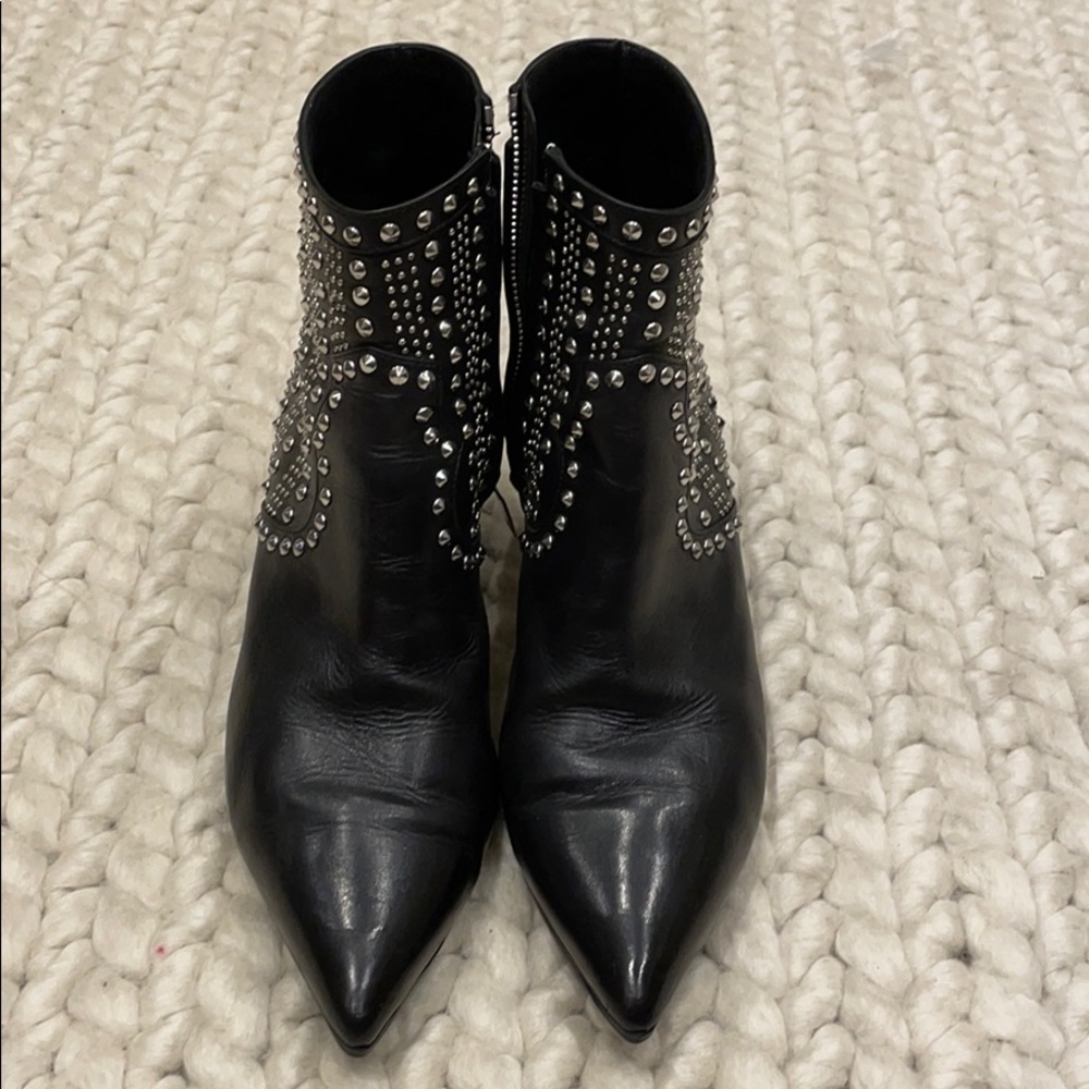 Saint Laurent studded boots